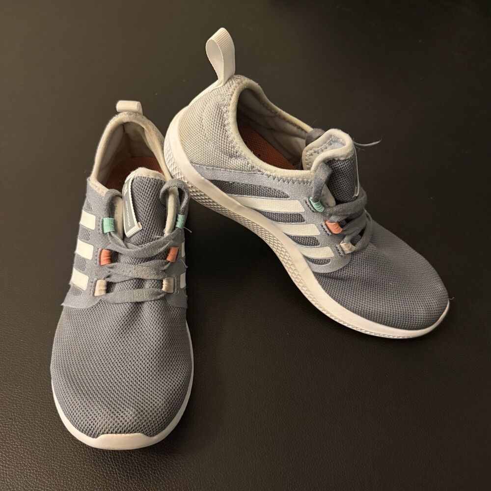 Adidas Womens Climacool Bounce Gray Multi Running Shoes Sneakers Womens US 7